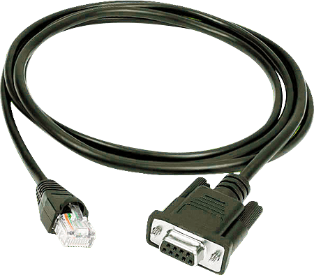 Kabel połączeniowy kasa RJ45 - komputer DB9F 1.8 mb.